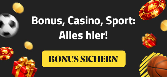 bonus sichern und sofort spielen